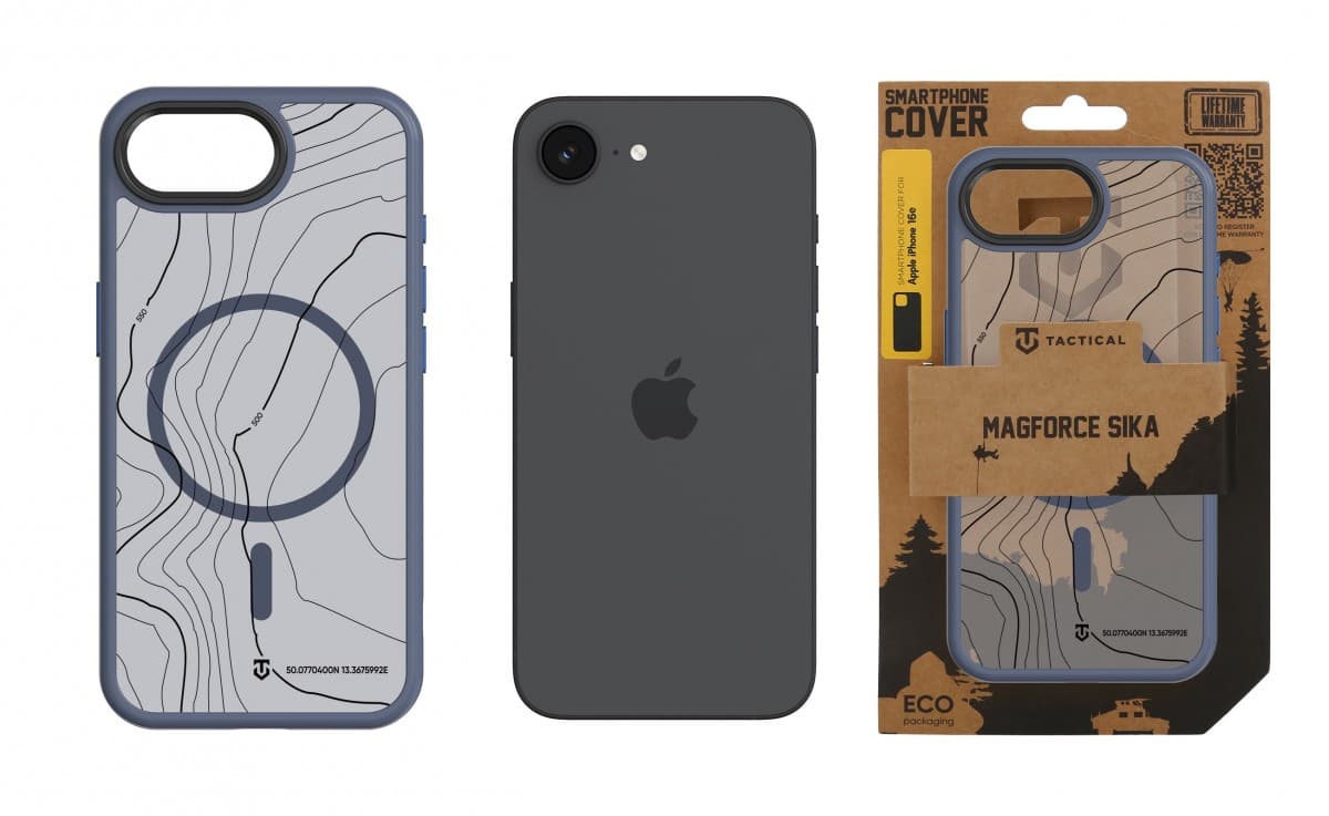 Zadní kryt Tactical Magproce Hyperstealth Sika pro iPhone 16e Deep Blue - náhled 3