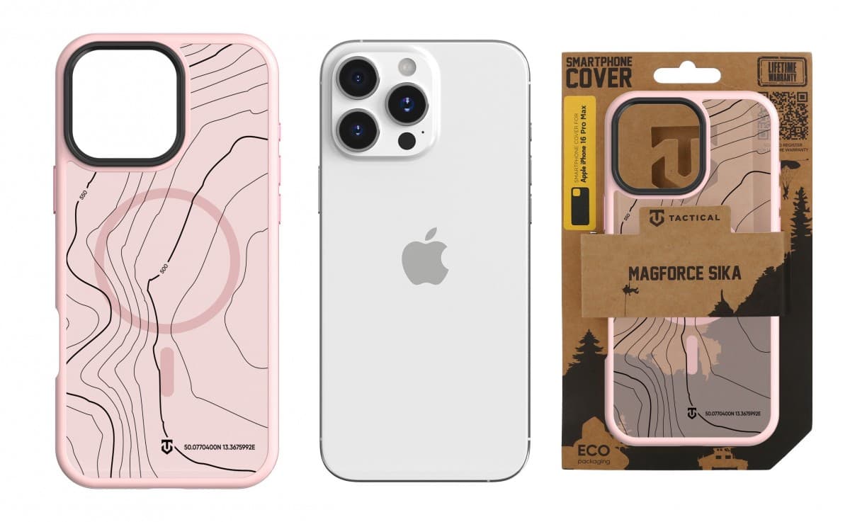 Zadní kryt Tactical Magproce Hyperstealth Sika pro iPhone 16 Pro Max Pink Panther - náhled 3