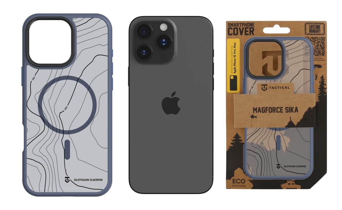 Zadní kryt Tactical Magproce Hyperstealth Sika pro iPhone 16 Pro Max Deep Blue - náhled 3