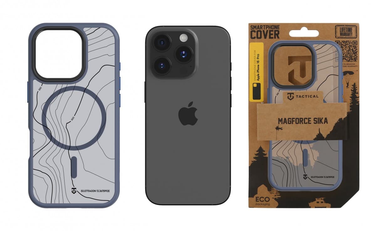 Zadní kryt Tactical Magproce Hyperstealth Sika pro iPhone 16 Pro Deep Blue - náhled 3
