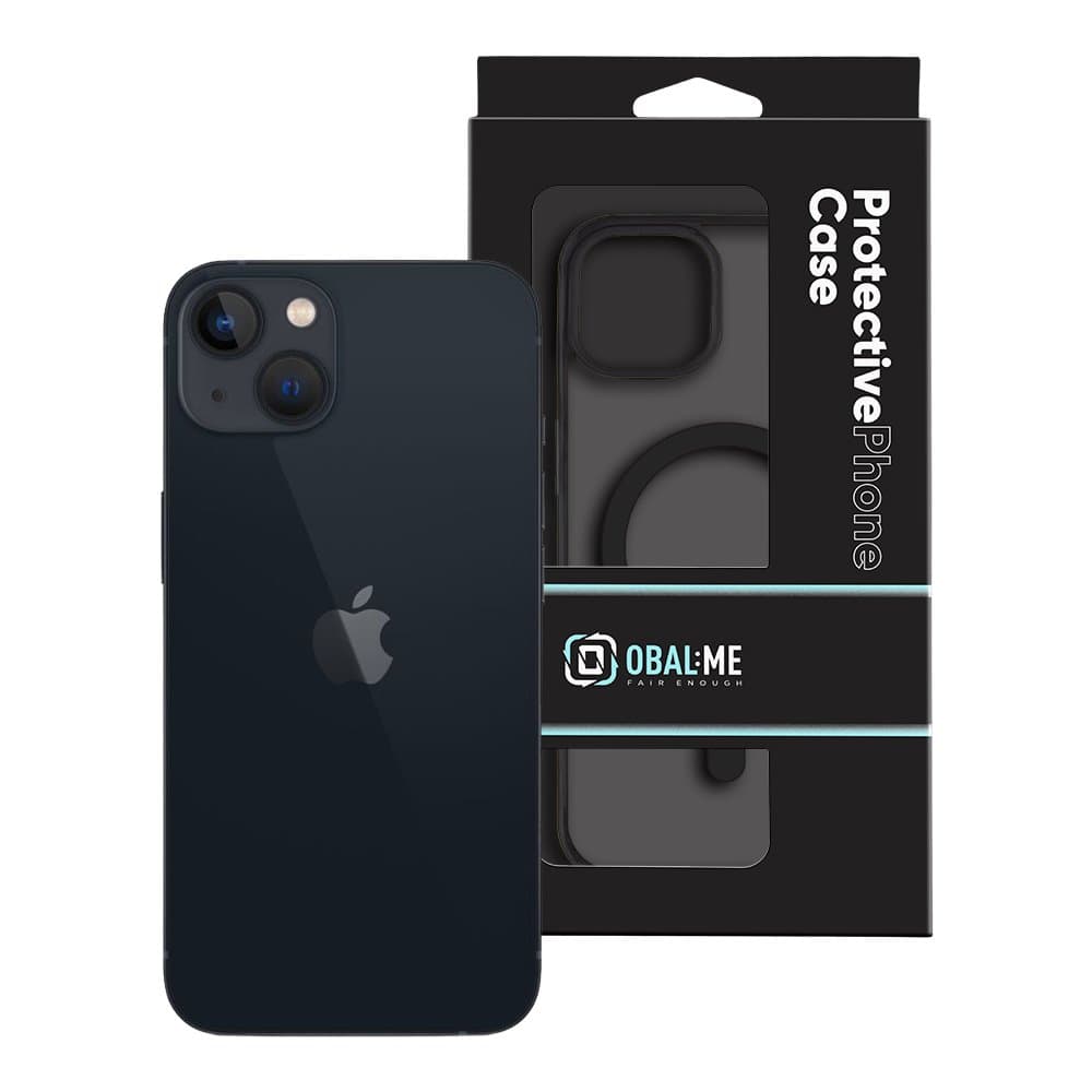 Zadní kryt OBAL:ME MagNetix Outline pro Apple iPhone 13 Black - náhled 3
