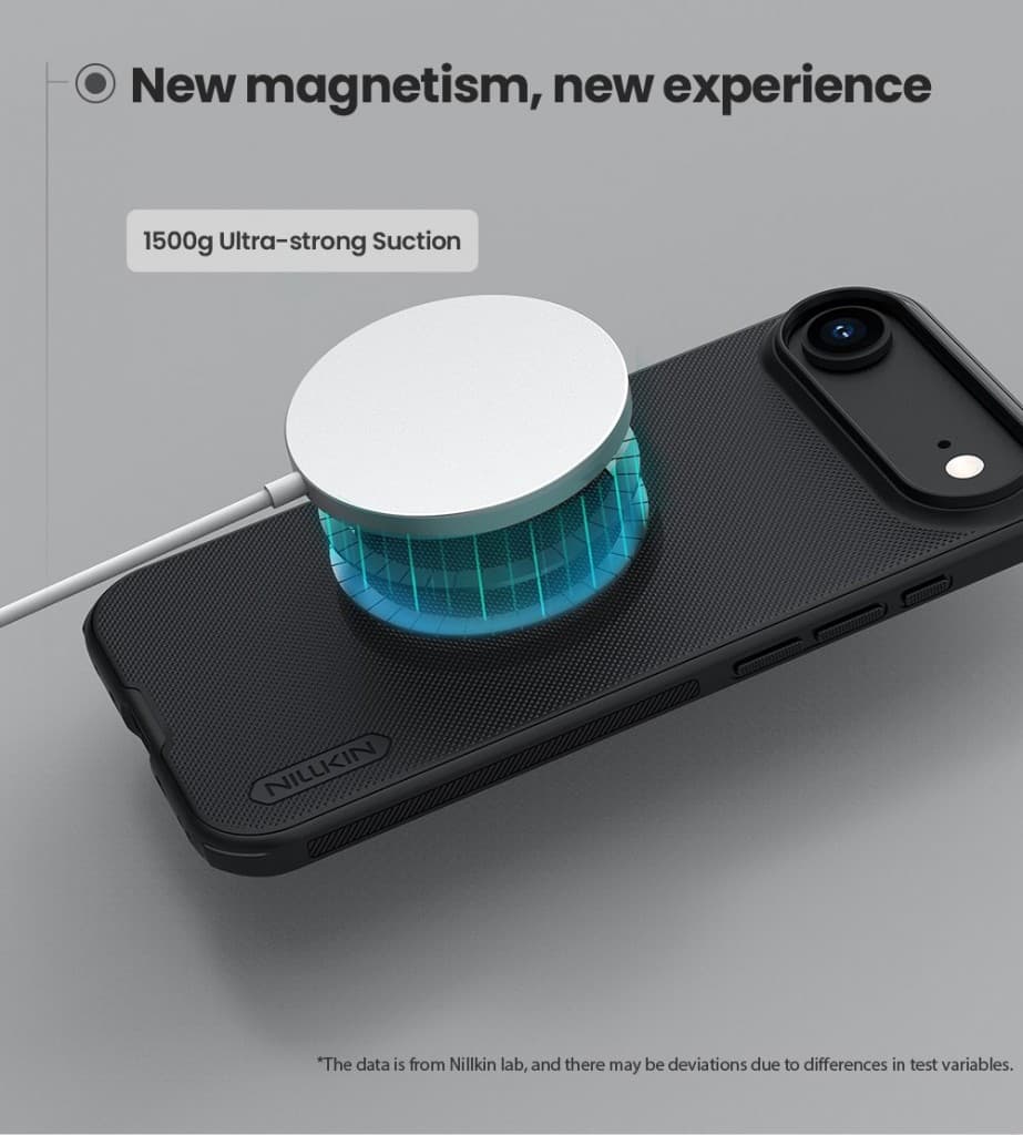 Zadní kryt Nillkin Super Frosted PRO Magnetic pro Apple iPhone 17 Air Black - náhled 3