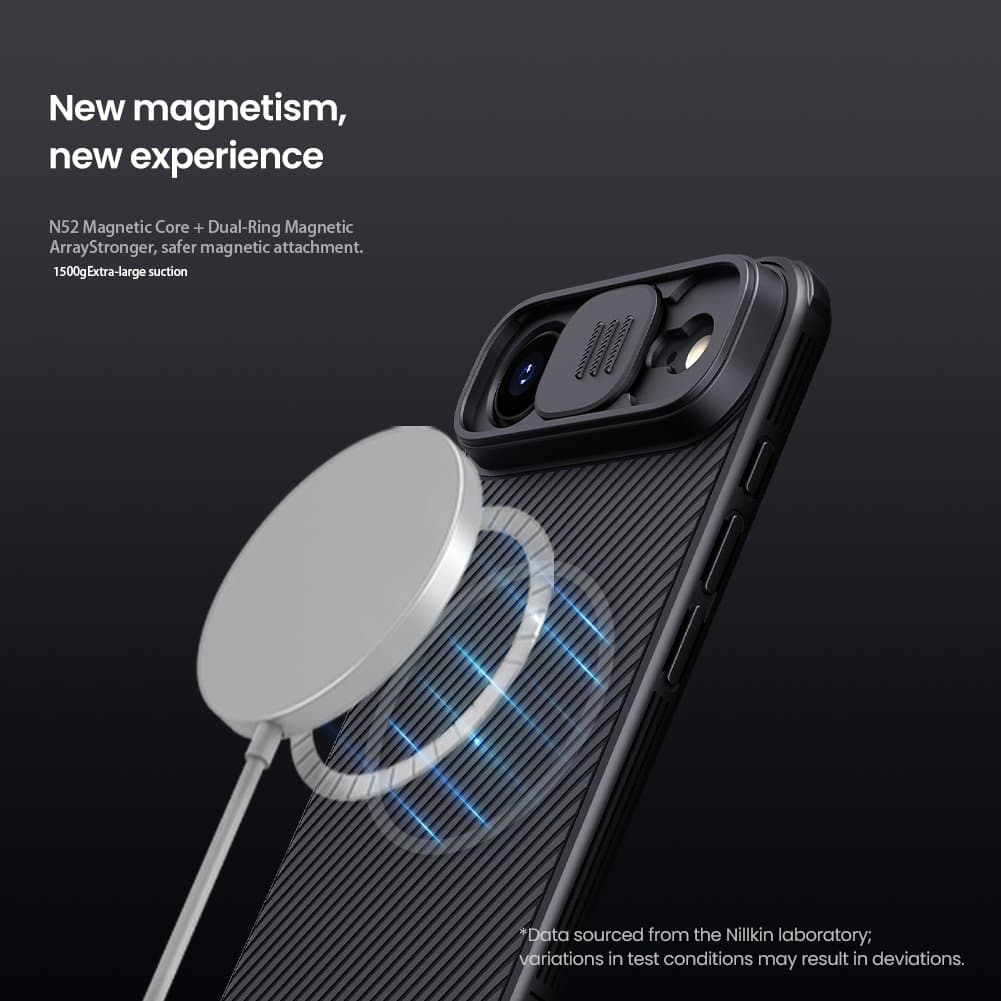 Zadní kryt Nillkin CamShield PRO Magnetic pro Apple iPhone 17 Air Black - náhled 3