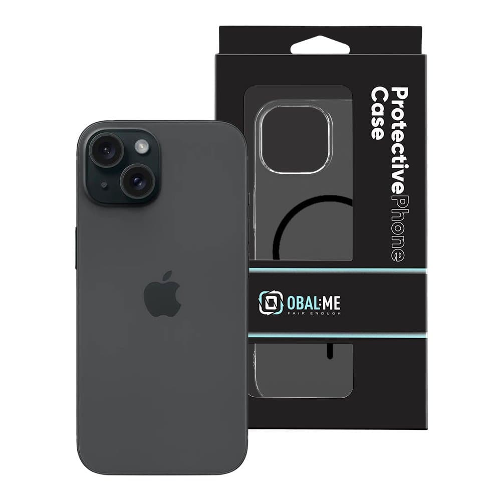 Zadní kryt OBAL:ME MagNetix Limpid pro Apple iPhone 15 Transparent - náhled 3