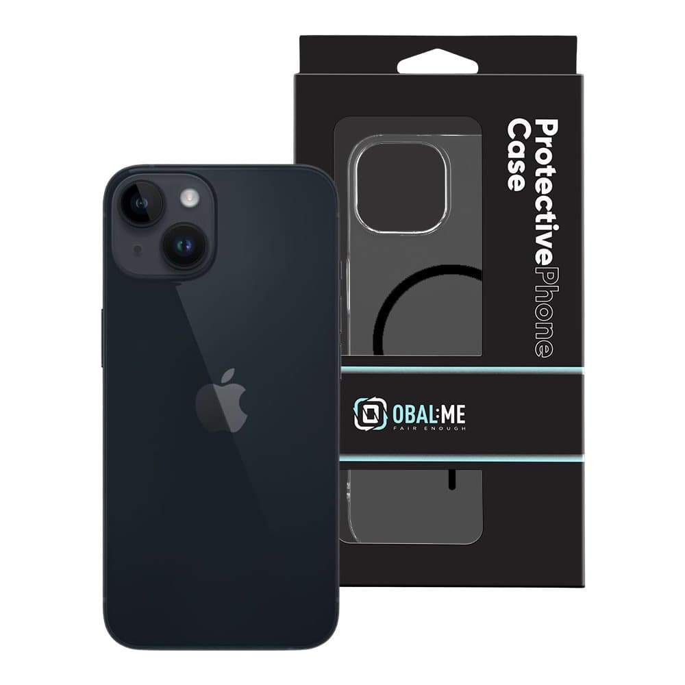 Zadní kryt OBAL:ME MagNetix Limpid pro Apple iPhone 14 Transparent - náhled 3