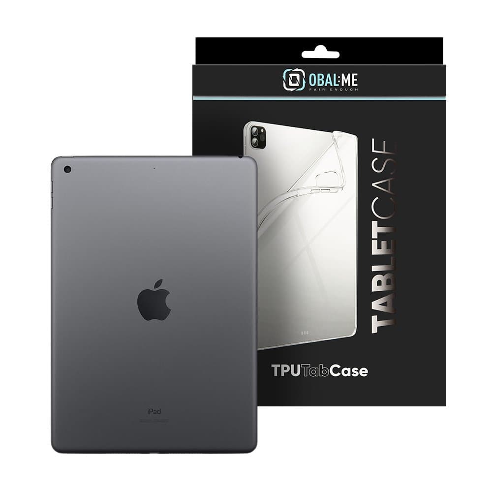 Kryt OBAL:ME TPU pro iPad 10.2 2019/2020/2021 Transparent - náhled 3