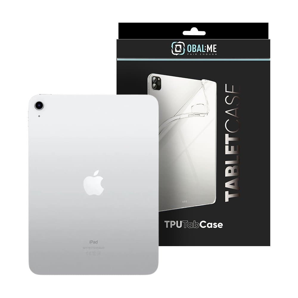 Kryt OBAL:ME TPU pro iPad 10.9 2022/11 2025 Transparent - náhled 3