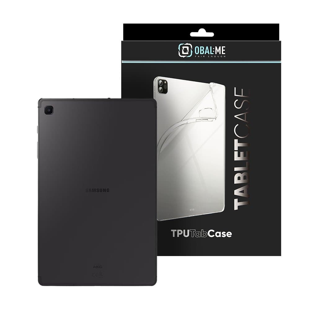 Kryt OBAL:ME TPU pro Samsung Galaxy Tab S6 Lite 2020/2022/2024 Transparent - náhled 3