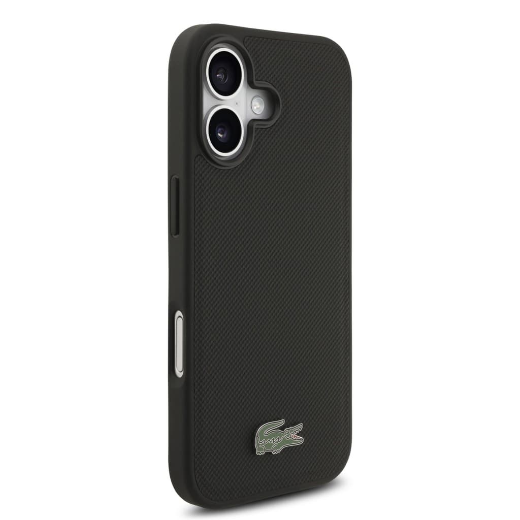 Zadní kryt Lacoste Iconic Petit Pique MagSafe + Peněženka pro iPhone 17 Black - náhled 3