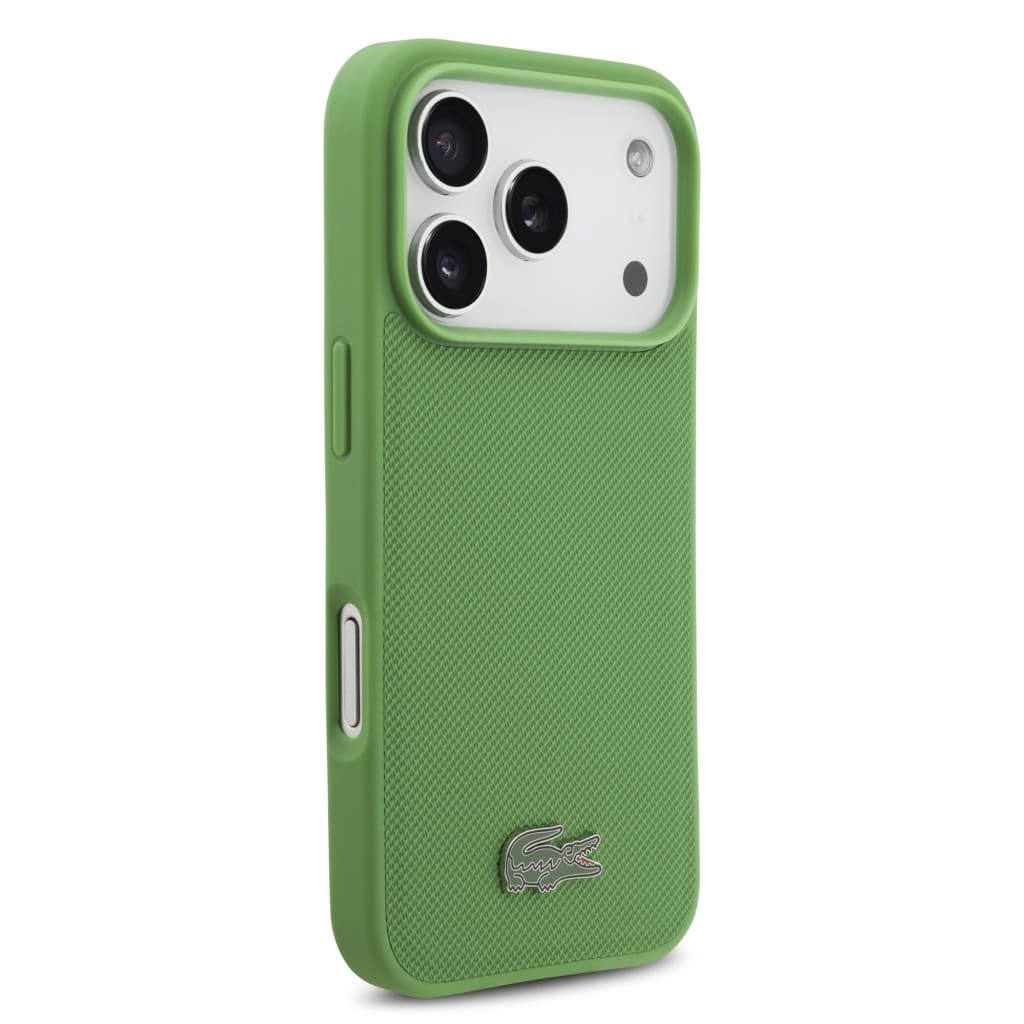 Zadní kryt Lacoste Iconic Petit Pique MagSafe + Peněženka pro iPhone 17 Pro Green - náhled 3
