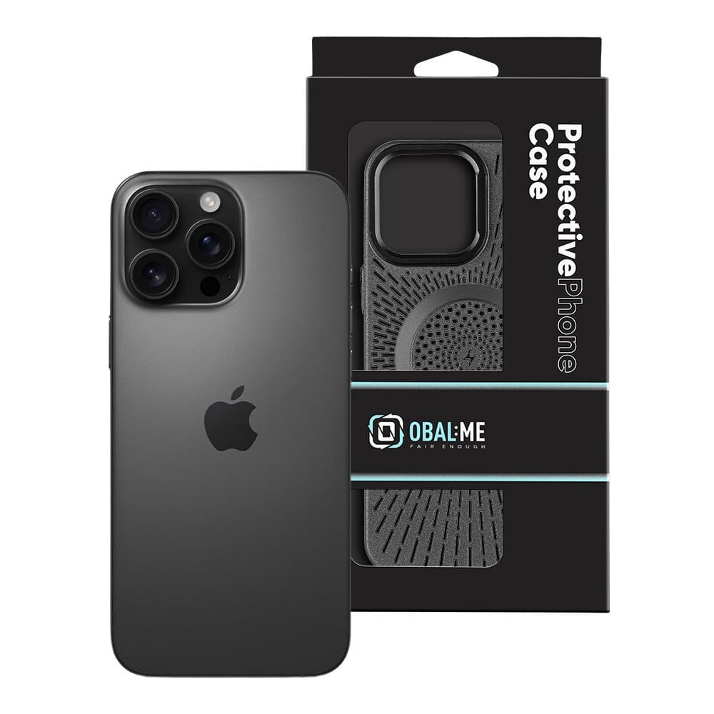 Zadní kryt OBAL:ME MagNetix Float pro Apple iPhone 16 Pro Max Black - náhled 3