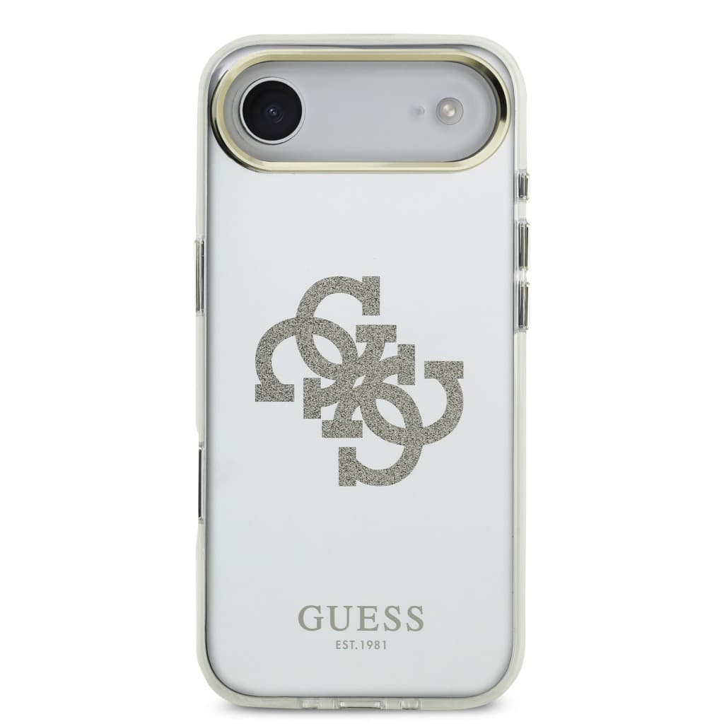 Zadní kryt Guess PC/TPU Mirror 4G Glitter Logo MagSafe pro iPhone Air Gold - náhled 3