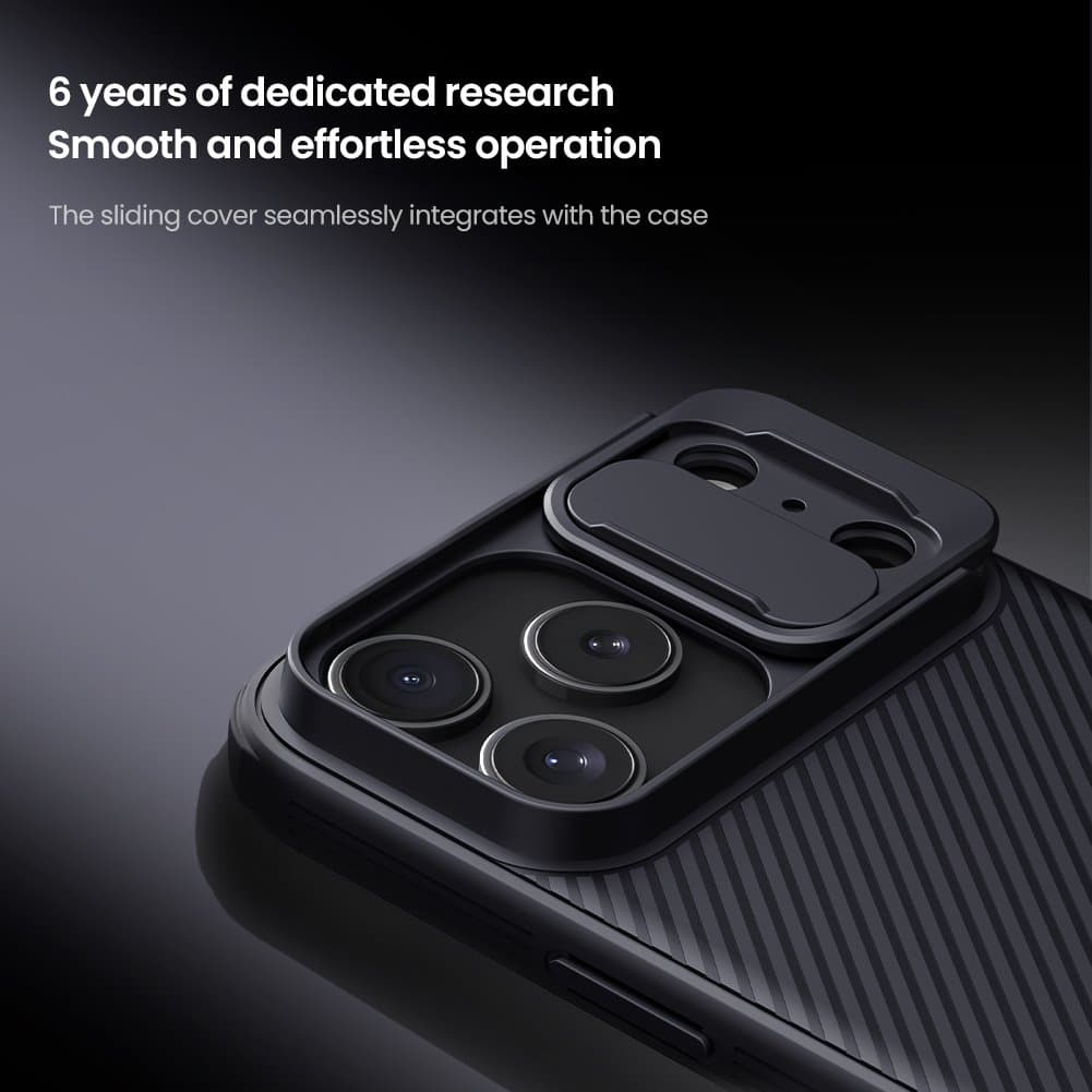 Zadní kryt Nillkin CamShield PRO pro Apple iPhone 17 Pro Max Titanium Gray - náhled 3