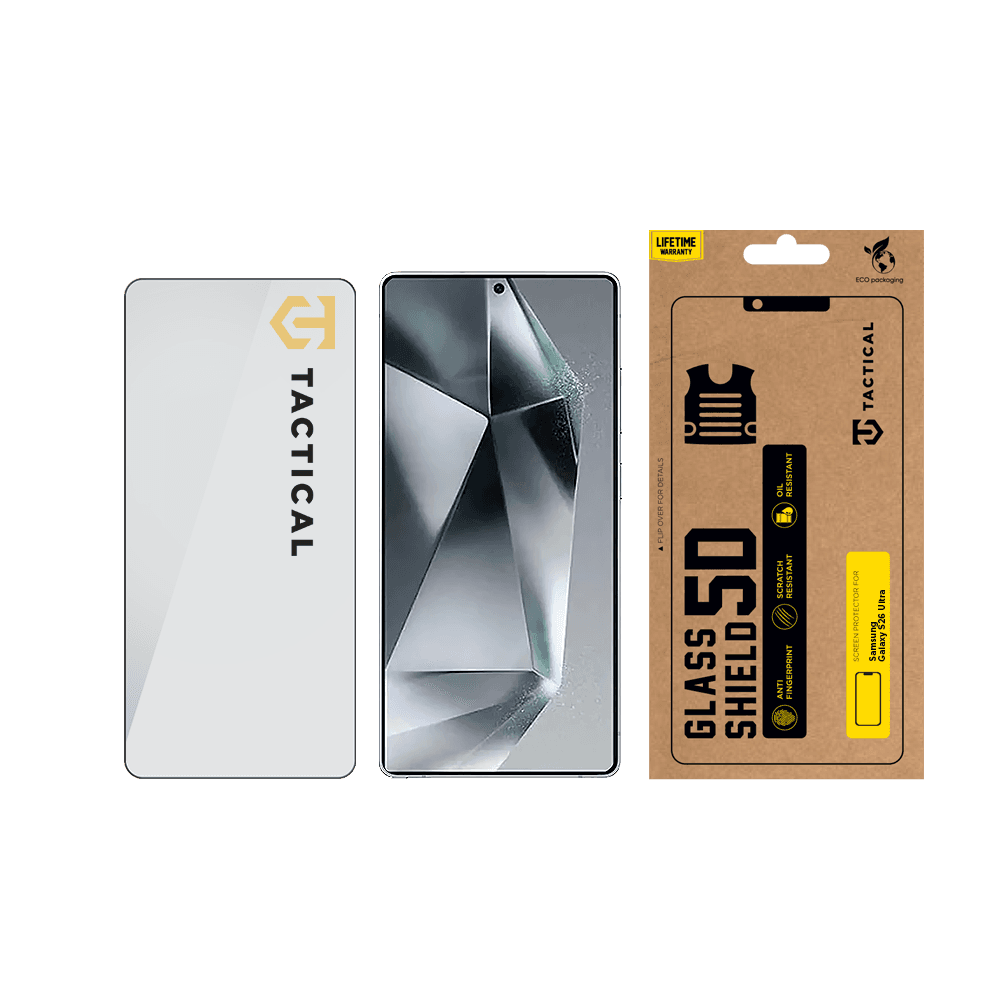 Tvrzené sklo Tactical Glass Shield 5D pro Samsung Galaxy S26 Ultra Black - náhled 3