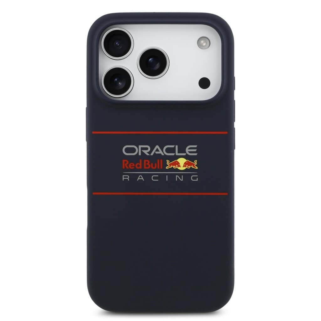 Zadní kryt Red Bull Silicone Horizontal Logo MagSafe pro iPhone 17 Pro Navy - náhled 3