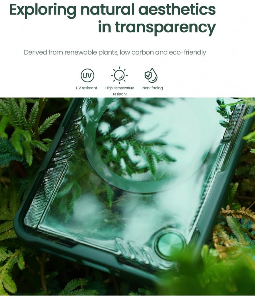 Zadní kryt Nillkin Iceblade Prop Magnetic pro Samsung Galaxy Z Fold 7 Green - náhled 3