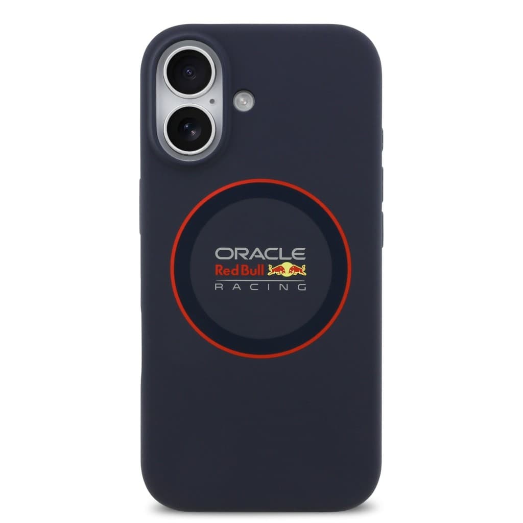 Zadní kryt Red Bull Silicone Red Ring MagSafe pro iPhone 17 Navy - náhled 3