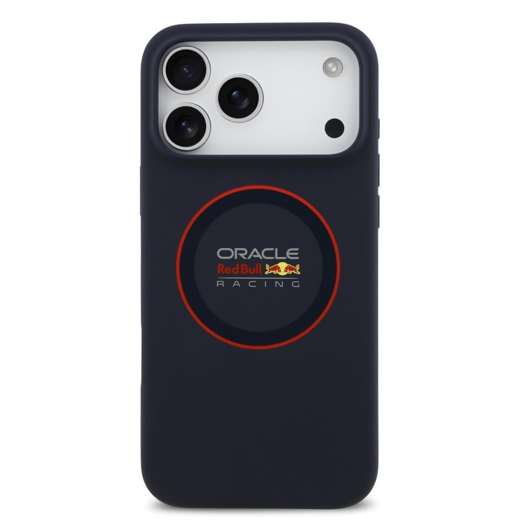 Zadní kryt Red Bull Silicone Red Ring MagSafe pro iPhone 17 Pro Max Navy - náhled 3