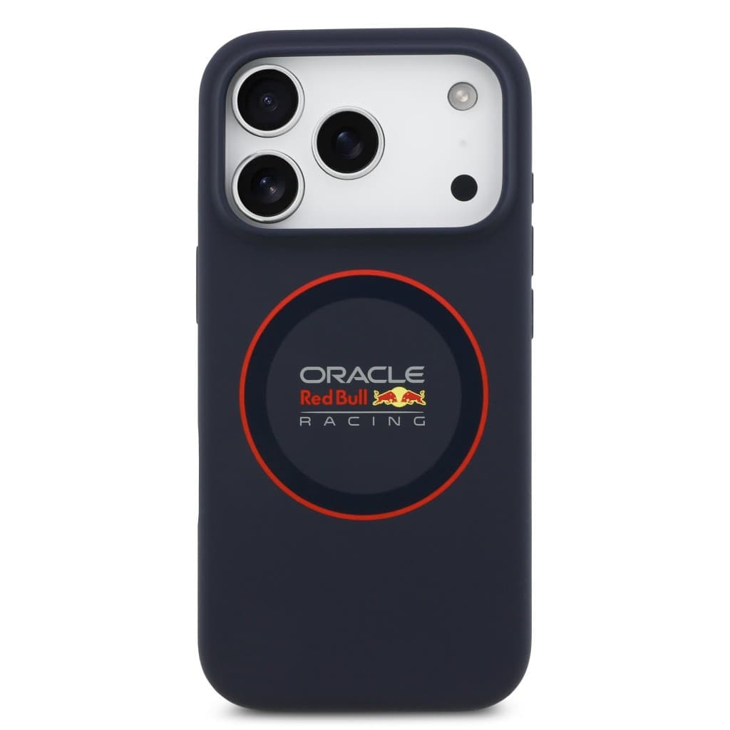 Zadní kryt Red Bull Silicone Red Ring MagSafe pro iPhone 17 Pro Navy - náhled 3