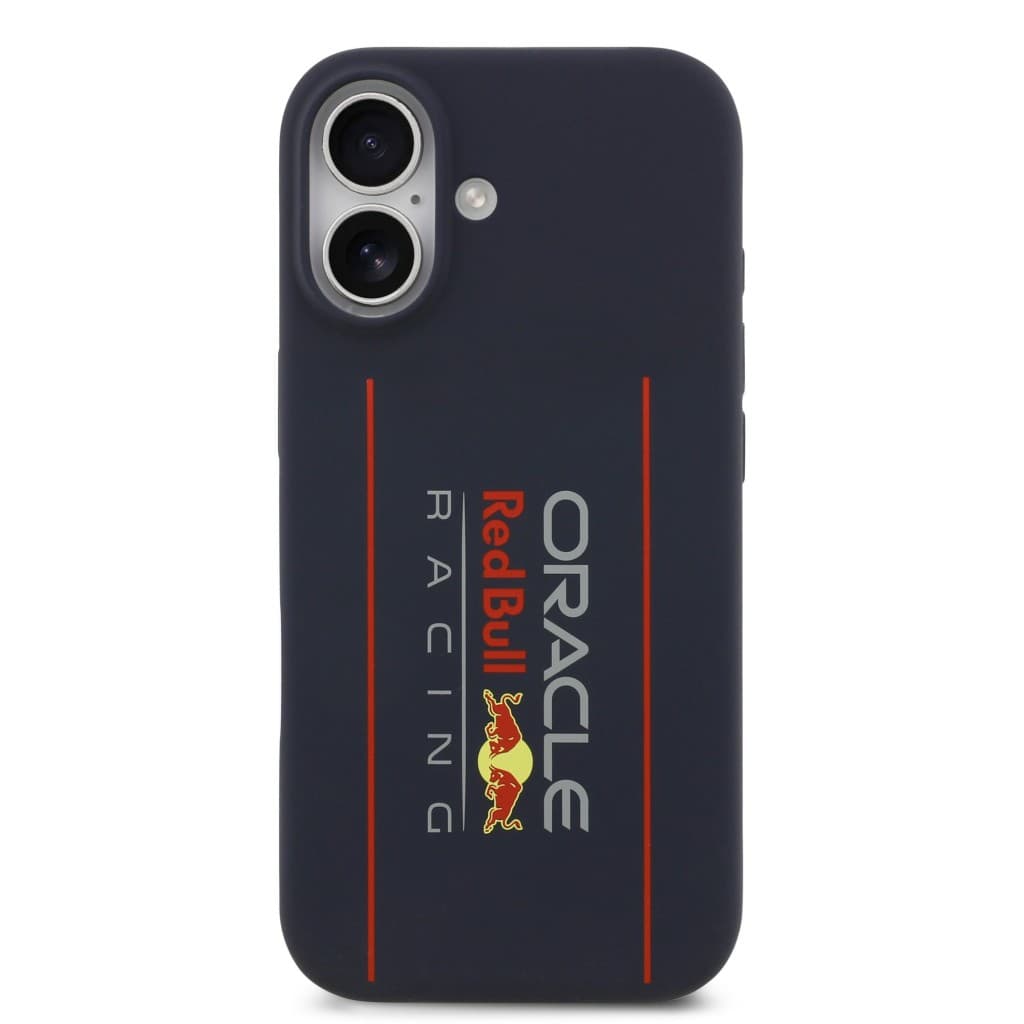 Zadní kryt Red Bull Silicone Vertical Logo MagSafe pro iPhone 17 Navy - náhled 3