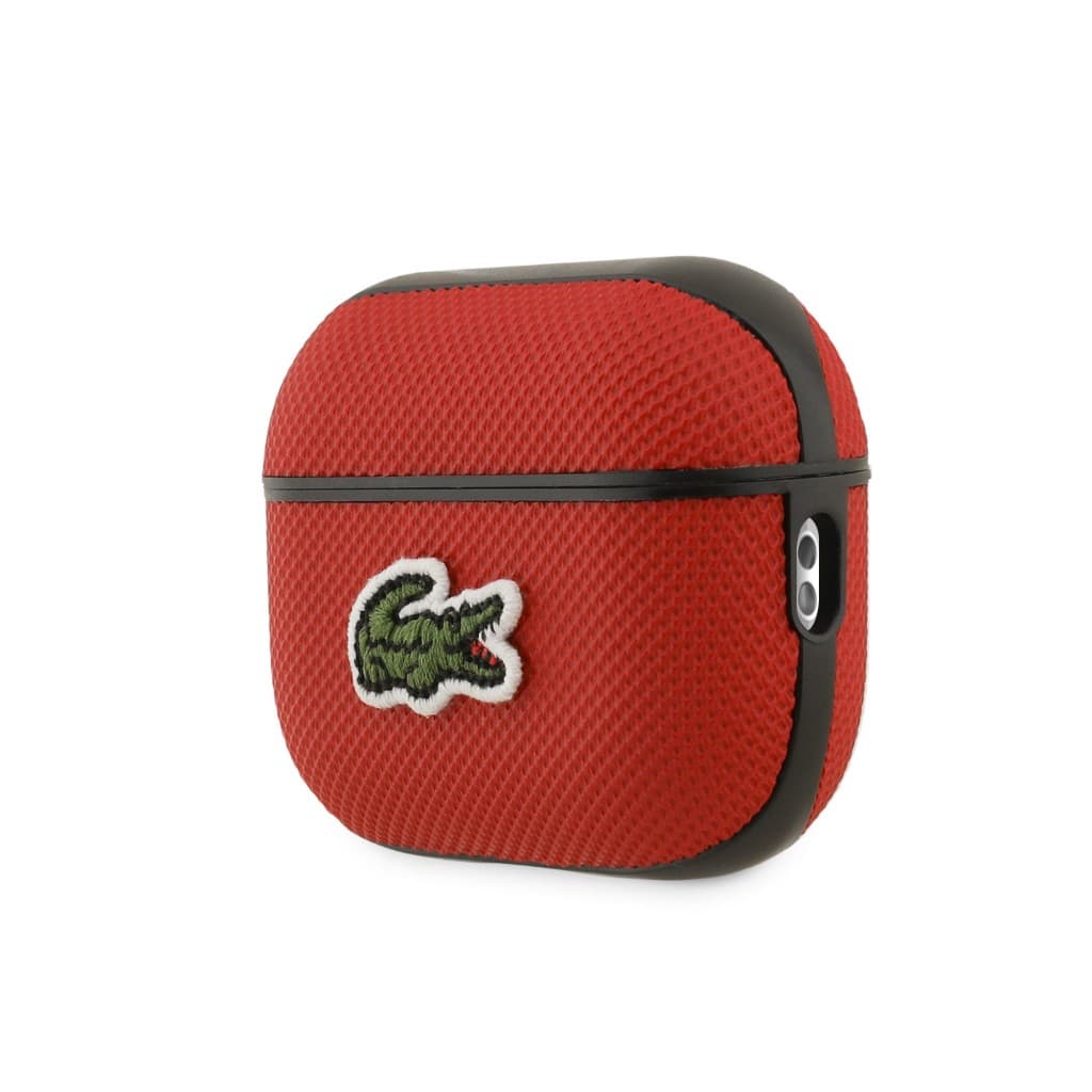 Pouzdro Lacoste Petit Pique Croc Logo Patch pro AirPods Pro 2 Red - náhled 3