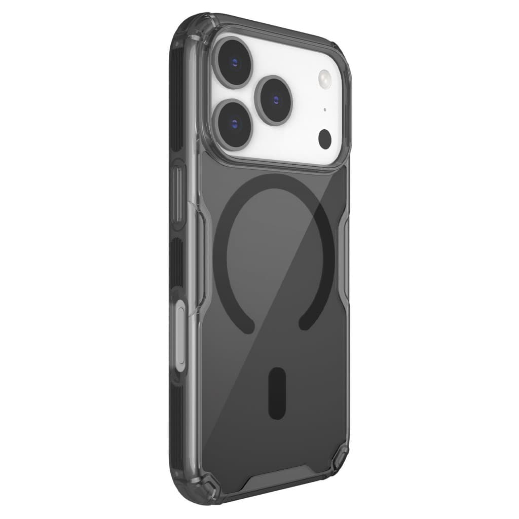 Zadní kryt Nillkin Nature TPU PRO Magnetic pro Apple iPhone 17 Pro Transparent Black - náhled 3