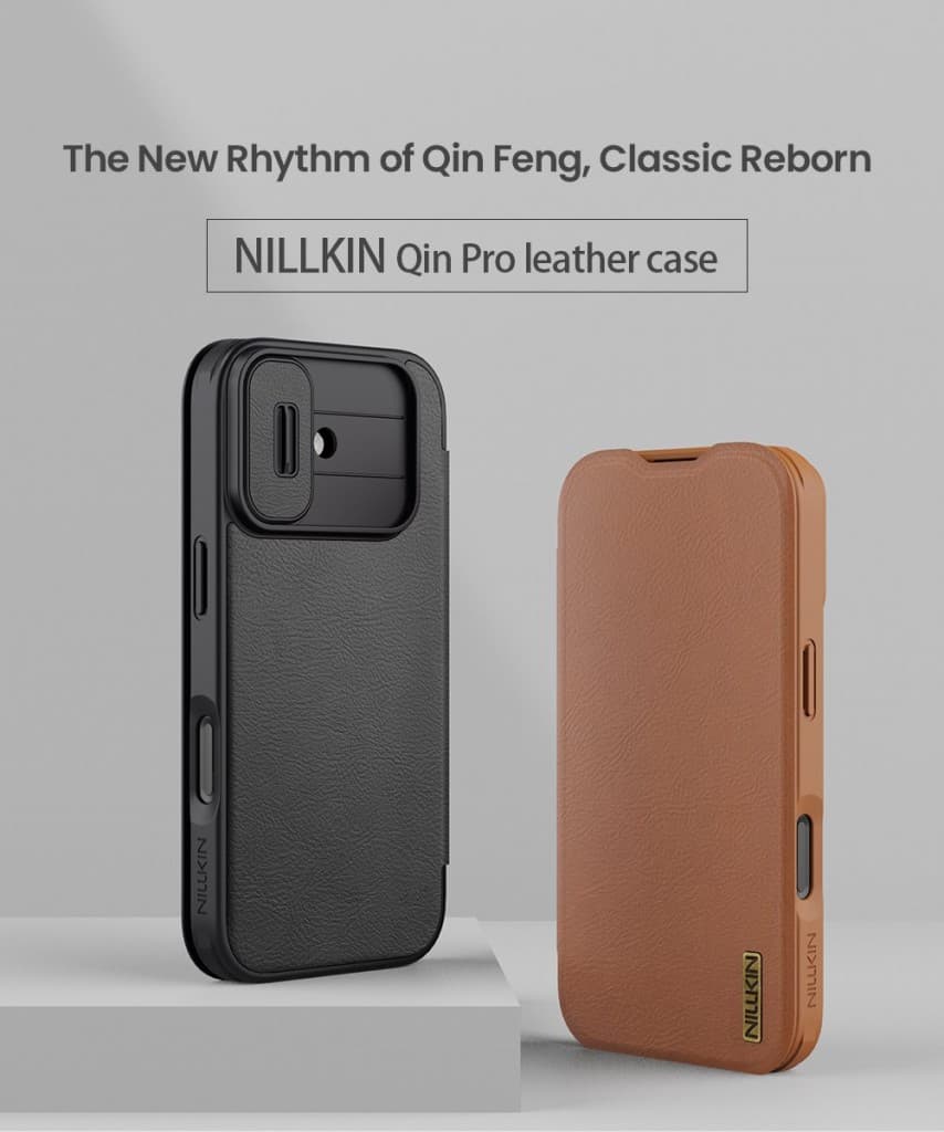 Knížkové pouzdro Nillkin Qin Book PRO pro Apple iPhone 17 Black - náhled 3
