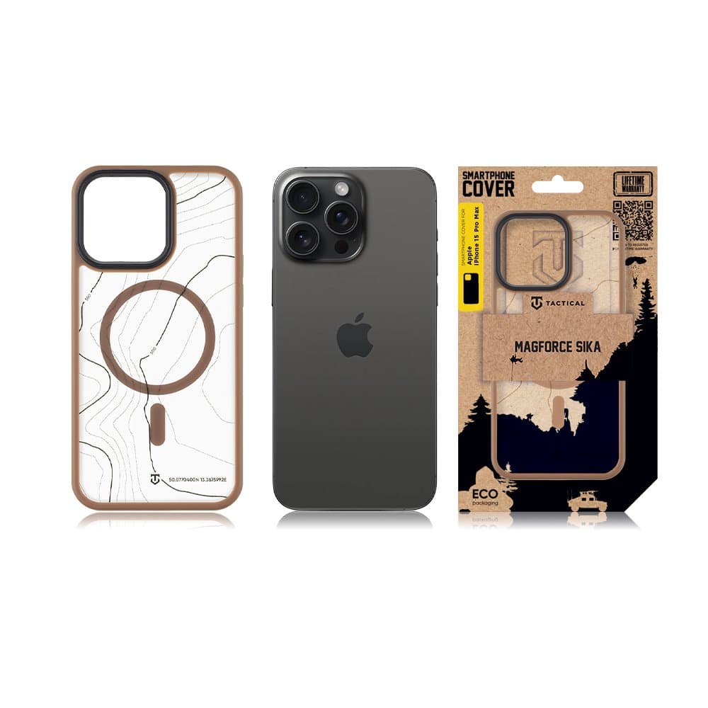 Zadní kryt Tactical MagForce Hyperstealth Sika pro iPhone 15 Pro Max Moucha Moose - náhled 3