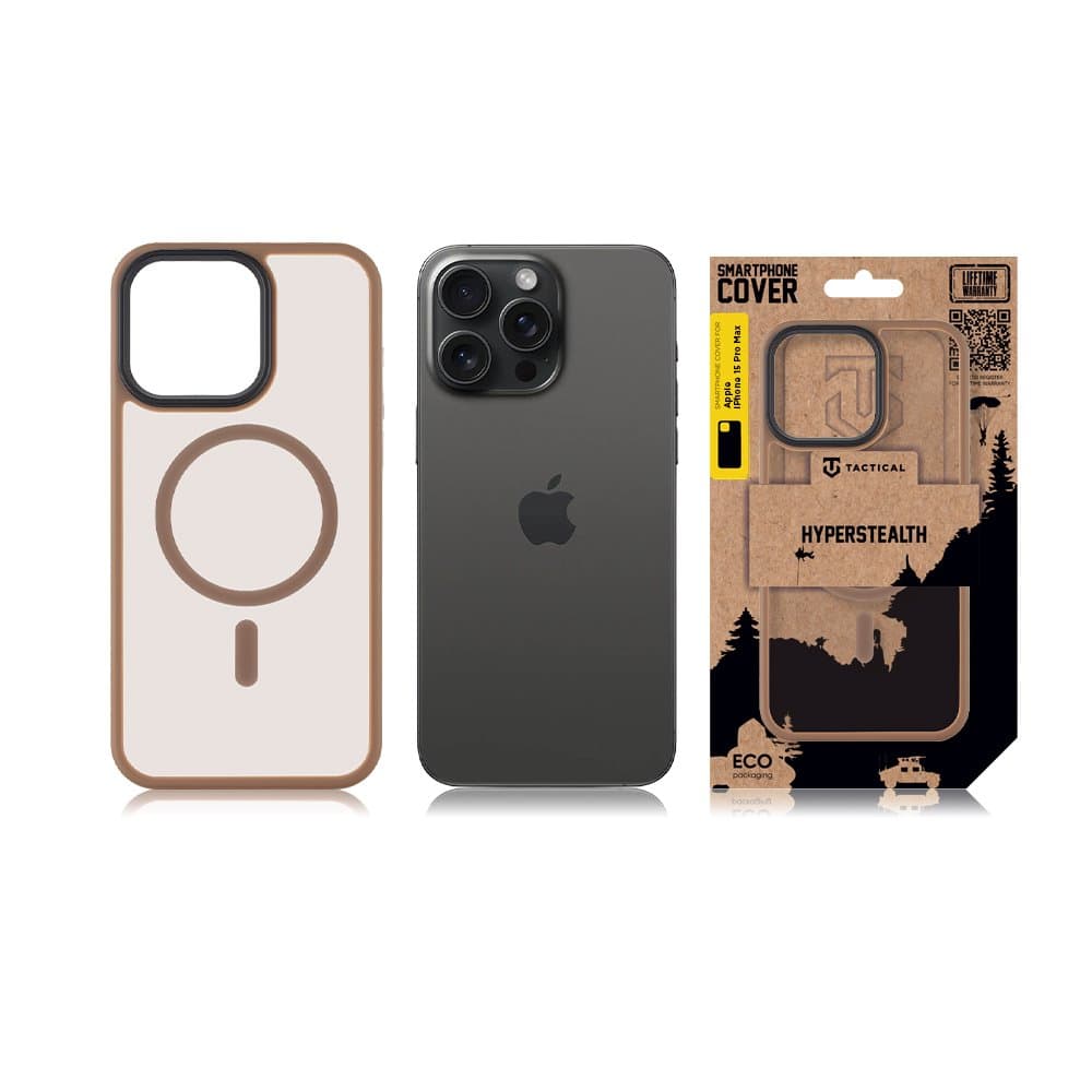 Zadní kryt Tactical MagForce Hyperstealth pro iPhone 15 Pro Max Moucha Moose - náhled 3