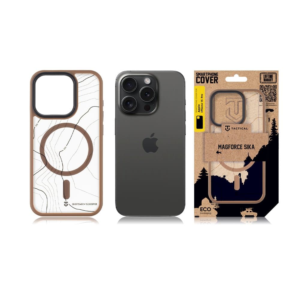 Zadní kryt Tactical MagForce Hyperstealth Sika pro iPhone 15 Pro Moucha Moose - náhled 3