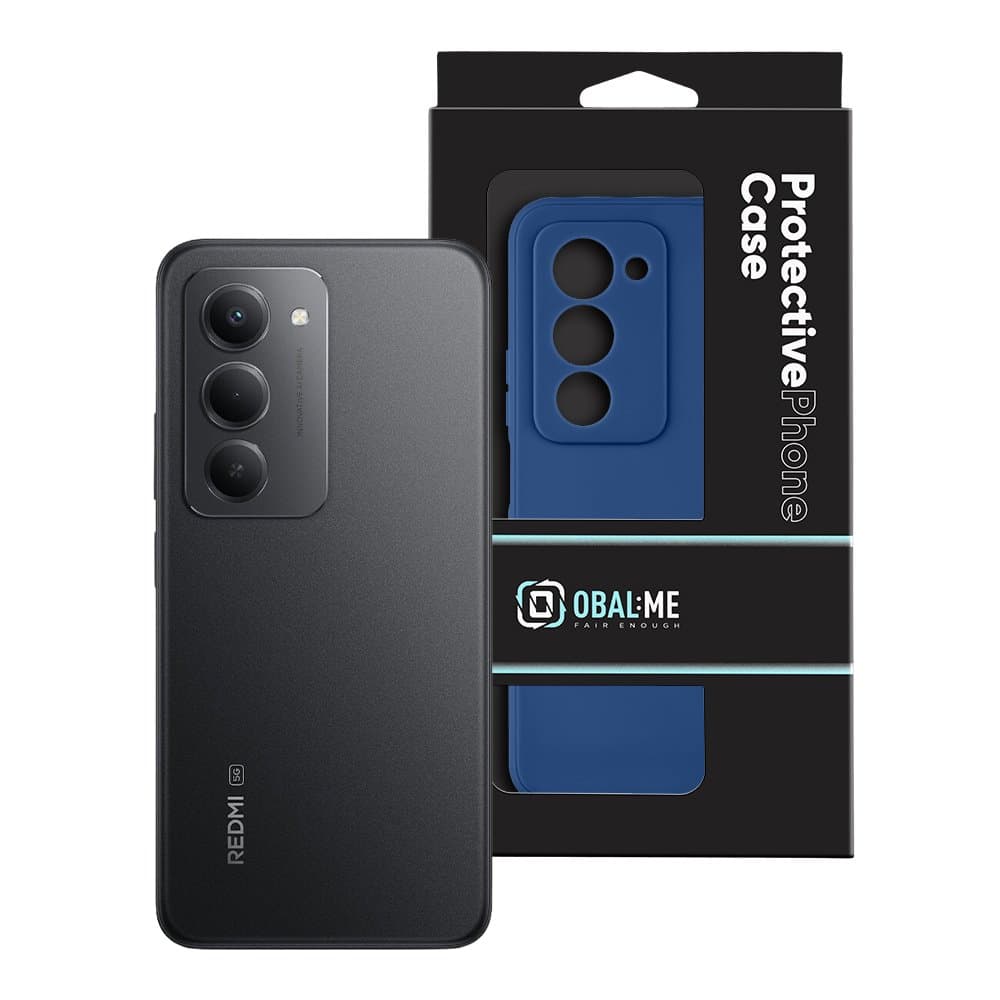 Zadní kryt OBAL:ME Matte TPU pro Xiaomi Redmi 15 Dark Blue - náhled 3