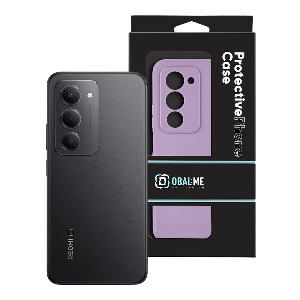 Zadní kryt OBAL:ME Matte TPU pro Xiaomi Redmi 15 Purple - náhled 3