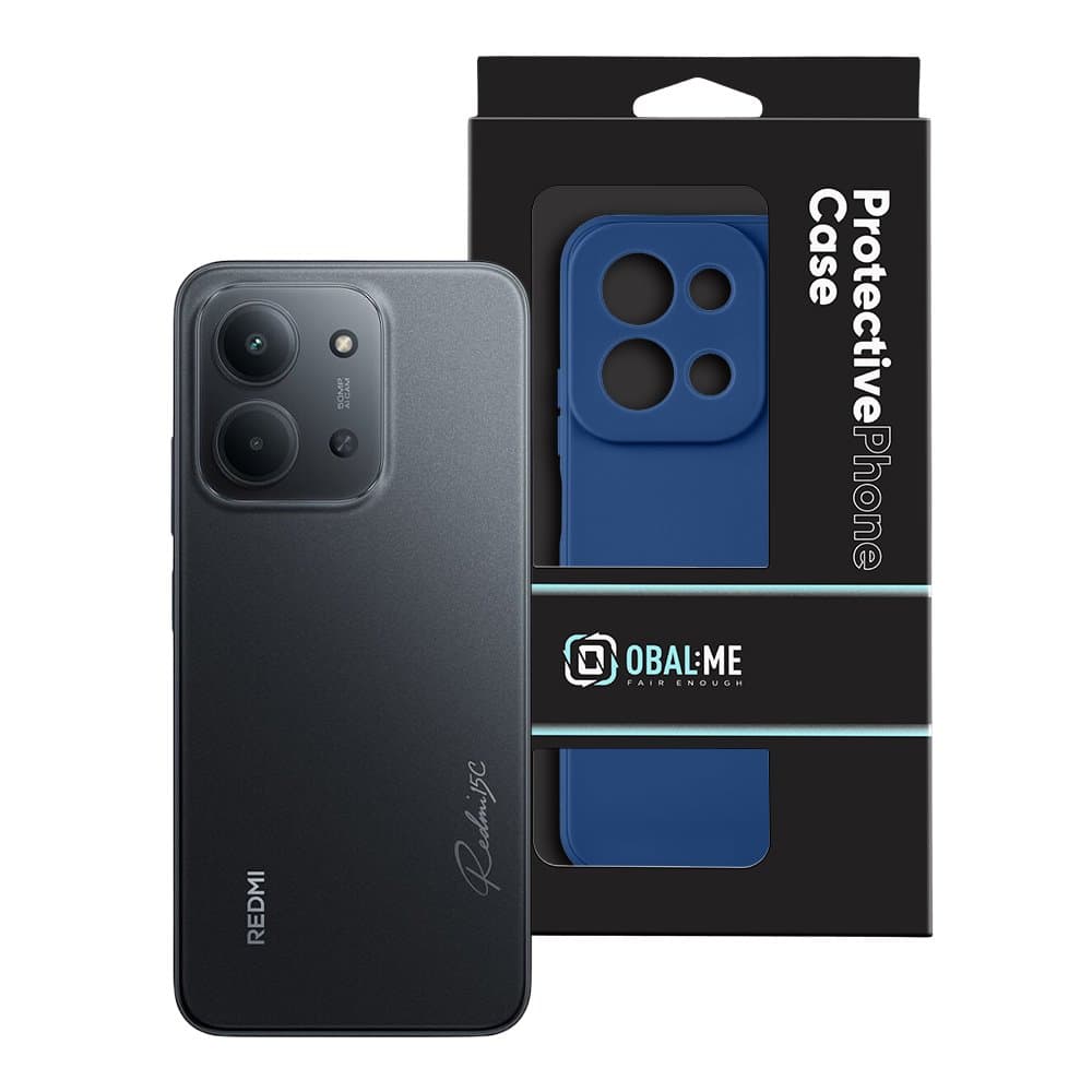 Zadní kryt OBAL:ME Matte TPU pro Xiaomi Redmi 15C Dark Blue - náhled 3