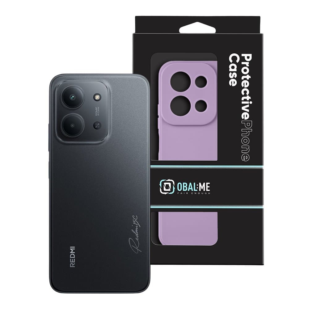 Zadní kryt OBAL:ME Matte TPU pro Xiaomi Redmi 15C Purple - náhled 3