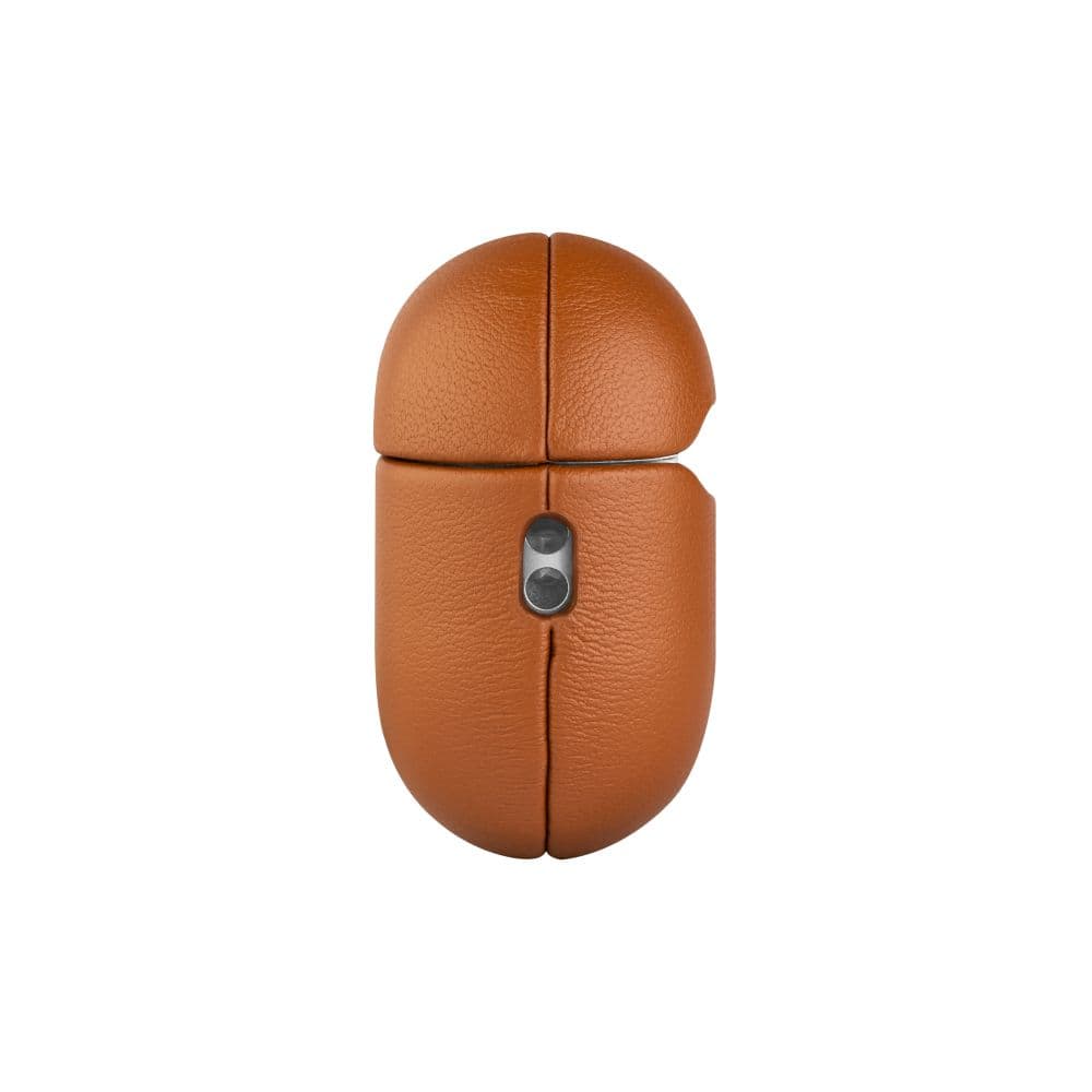Kožené pouzdro FIXED PodsLeather pro Apple AirPods 3, hnědé - náhled 3