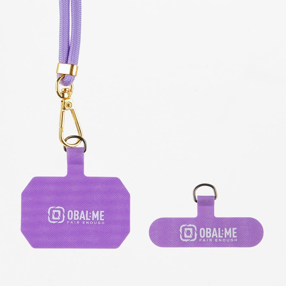Popruh OBAL:ME NeckTag Allure na Telefon Purple - náhled 3