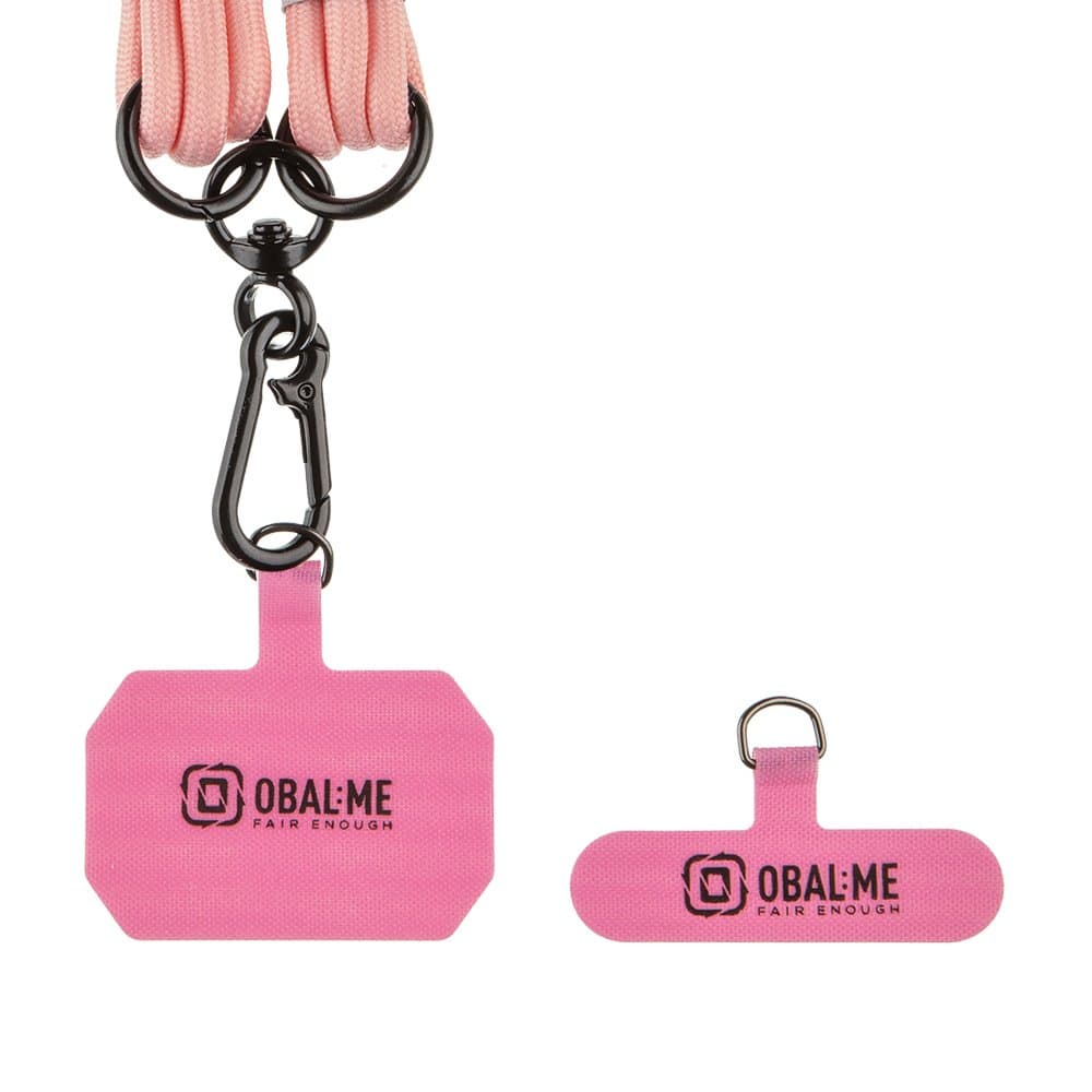 Popruh OBAL:ME NeckTag Trio na Telefon Pink - náhled 3