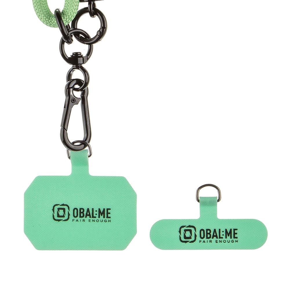Popruh OBAL:ME NeckTag na Telefon Mint Green - náhled 3