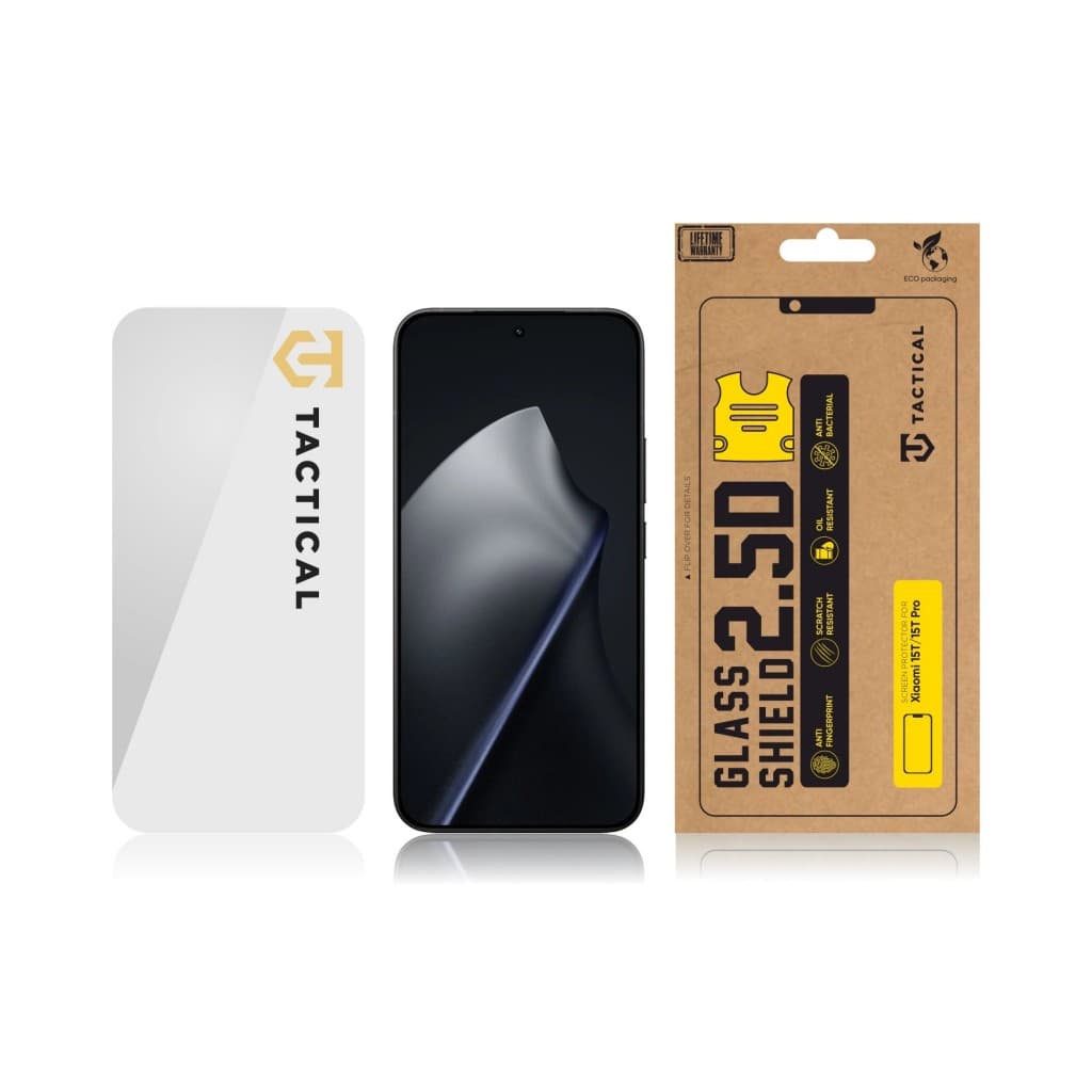 Tvrzené sklo Tactical Glass Shield 2.5D pro Xiaomi 15T-15T Pro - náhled 3