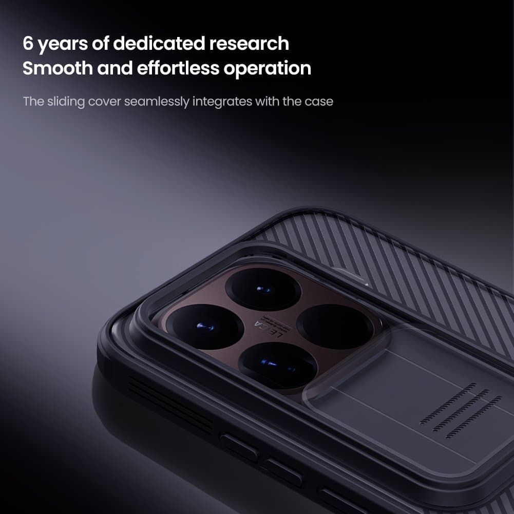 Zadní kryt Nillkin CamShield PRO pro Xiaomi 15T Pro Transparent Black - náhled 3