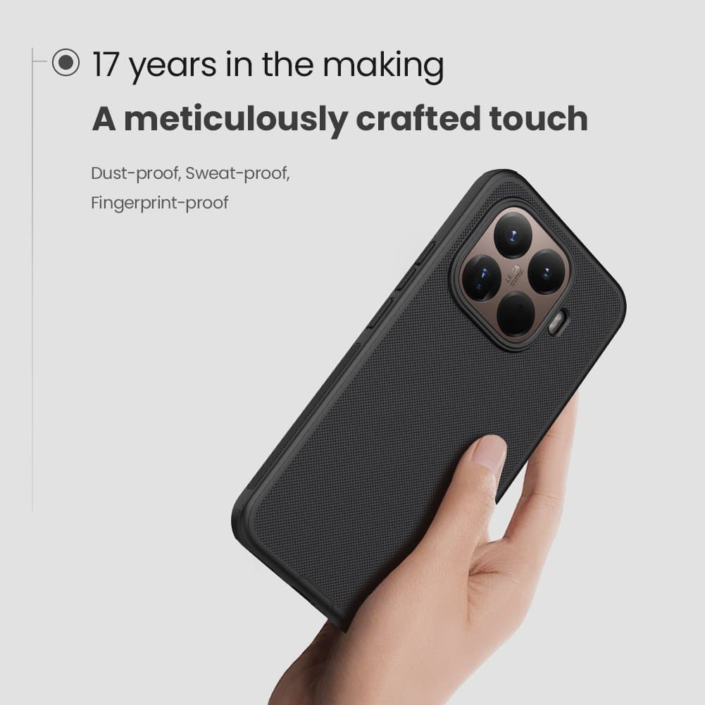 Zadní kryt Nillkin Super Frosted PRO pro Xiaomi 15T Pro Black - náhled 3