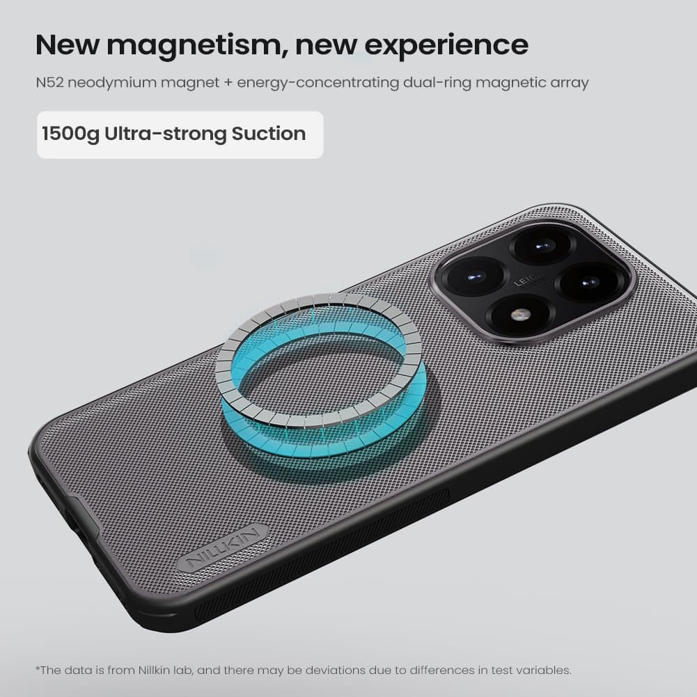 Zadní kryt Nillkin Super Frosted PRO Magnetic pro Xiaomi 15T Transparent Black - náhled 3