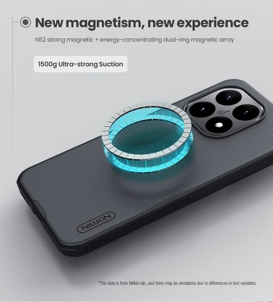Zadní kryt Nillkin Super Frosted PRO Magnetic pro Xiaomi 15T Black - náhled 3