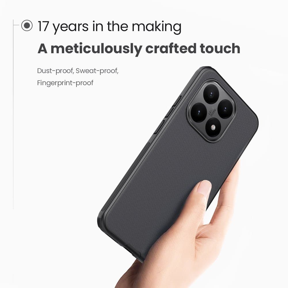 Zadní kryt Nillkin Super Frosted PRO pro Xiaomi 15T Black - náhled 3