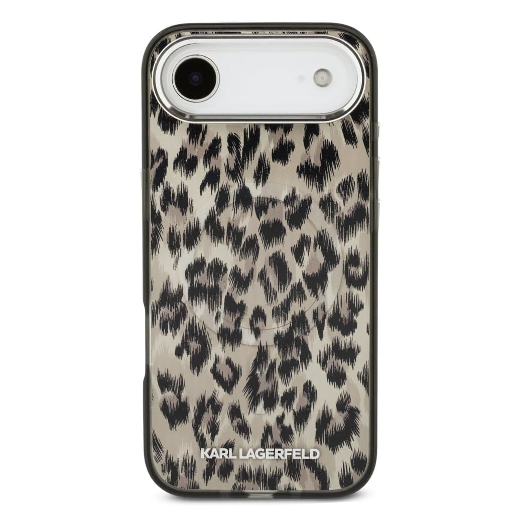 Zadní kryt Karl Lagerfeld IML Leopard MagSafe pro iPhone Air Brown - náhled 3