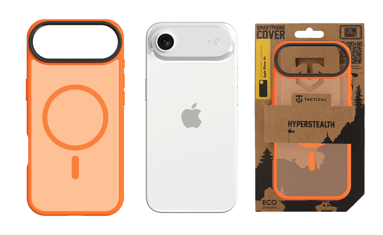 Zadní kryt Tactical MagForce Hyperstealth pro iPhone Air Agent Orange - náhled 3