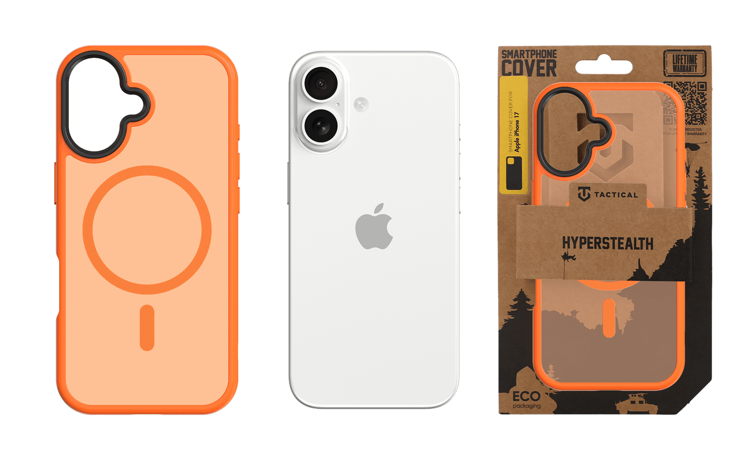 Zadní kryt Tactical MagForce Hyperstealth pro iPhone 17 Agent Orange - náhled 3