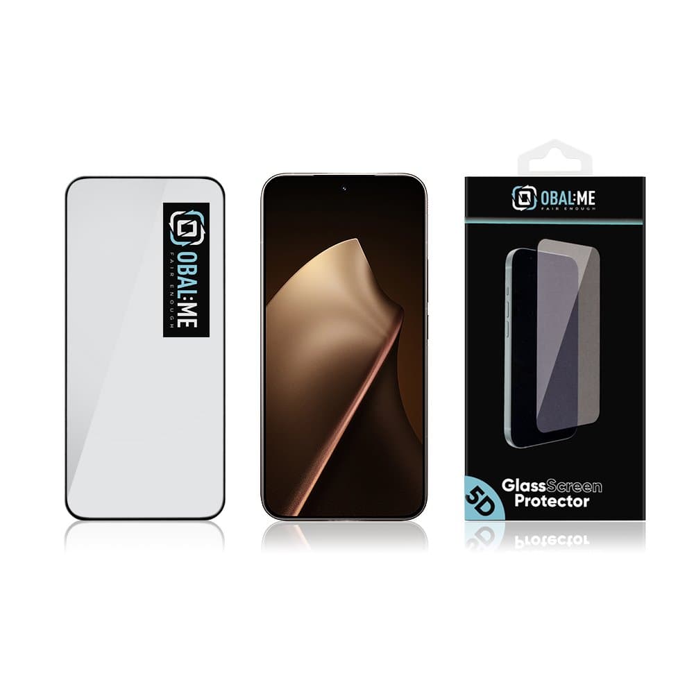 Tvrzené Sklo OBAL:ME 5D pro Xiaomi 15T-15T Pro Black - náhled 3