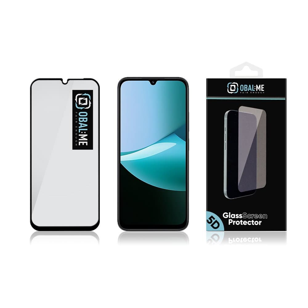 Tvrzené sklo OBAL:ME 5D pro Xiaomi Redmi 15C 4G/5G Black - náhled 3