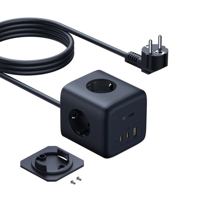 Napájecí Kostka Baseus EnerFill FA11 6v1 67W Cosmic Black - náhled 3